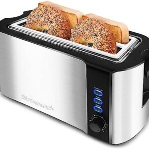 Elite Gourmet ECT1027B Cool Touch Toaster